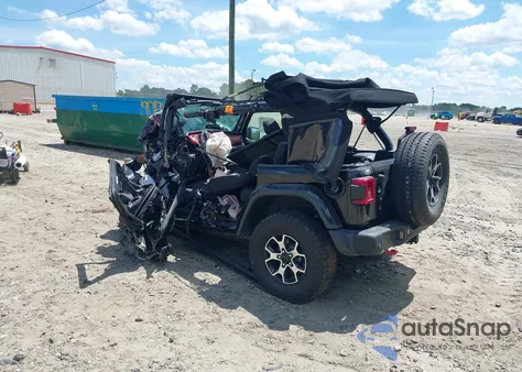 2020 Jeep Wrangler Unlimited Rubicon 4X4 z USA, uszkodzony, nr VIN 1C4HJXFG2LW147242